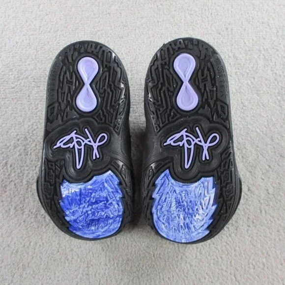 Nike Kyrie Infinity Fire and Ice Sneakers Toddler 8C Black DD0333 005 Basketball - Picture 5 of 6